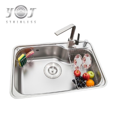 Single Bowl Hand Wash Stainless Steel Kitchen Sink